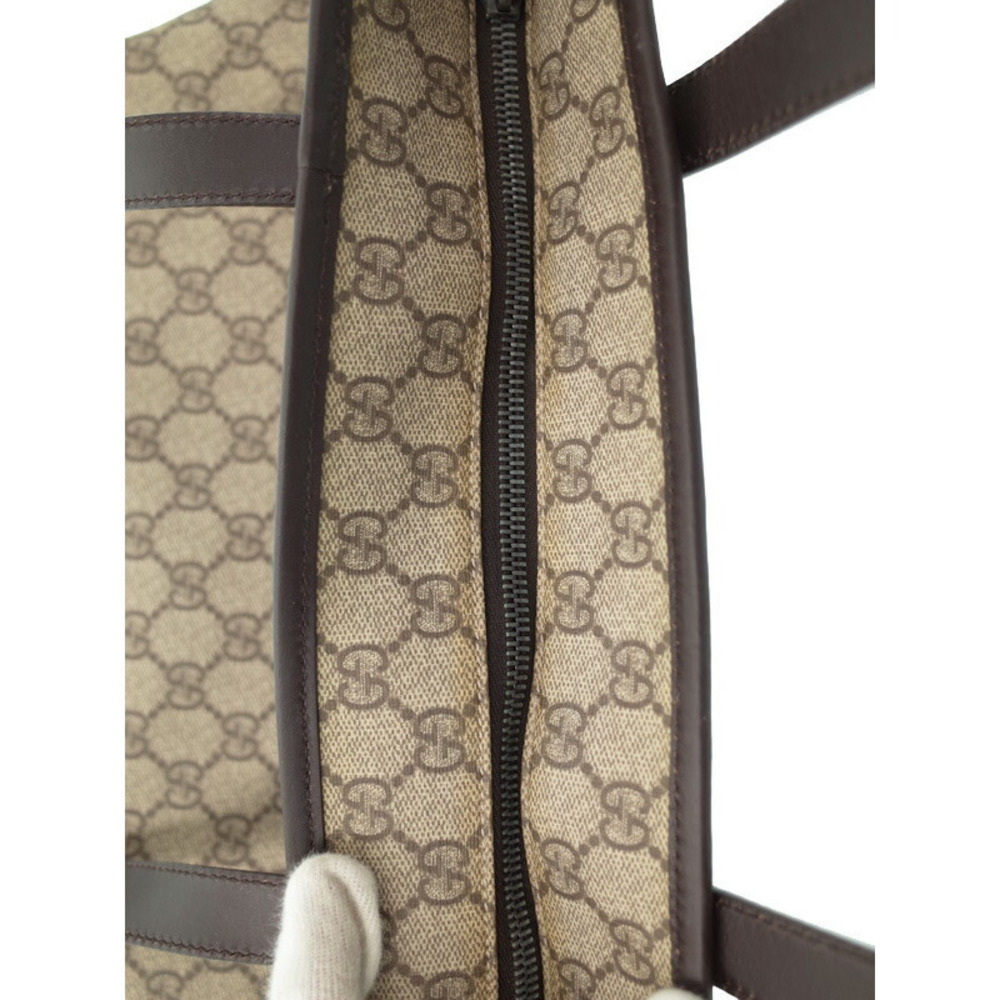 Gucci GG Supreme Joy Tote Bag Brown - Picture 6 of 9